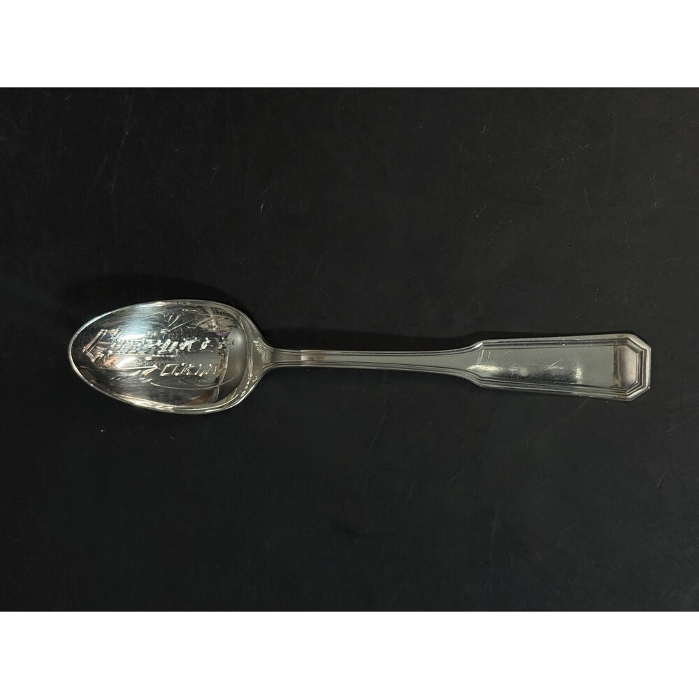 R. Wallace & Sons Sterling Silver Cherokee Oklahoma Souvenir Spoon